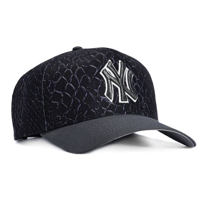 ニューエラ New Era 【 9Forty A-Frame Snake Skin New York Yankees Snapback Hat Men Black / Graphite 】 ヤンキース Snapback スナップバック バッグ メンズ 黒色 ブラック 14,688円