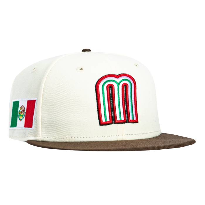 【★百貨店SALE★6/11真夜中2時迄】ニュー内鰓 New Era 【 59Fifty Mexico World Baseball Classic Mexico Flag Patch Hat Men White / Navy 】 メキシコ合衆国 野球 古典派音楽 メンズ 白いこと 白いこと 紺色 米国海軍
