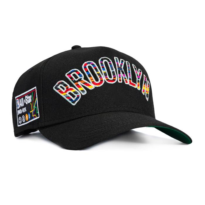 ニューエラ New Era 【 9Forty A-Frame Black Dome Brooklyn Nets 2015 All Star Game City Patch Arch Snapback Hat Men Black 】 黒色 ブラック ブルックリン ネッツ Game ゲーム シティ Snapback スナップバック バッグ メンズ|スニケス