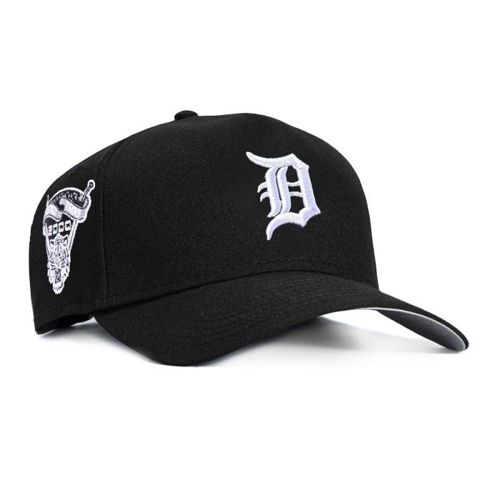 ニューエラ New Era 【 9Forty A-Frame Detroit Tigers 2000 Inaugural Patch Snapback Hat Men Black / White 】 デトロイト タイガース Snapback スナップバック バッグ メンズ 黒色 ブラック 白色 ホワイト|スニケス