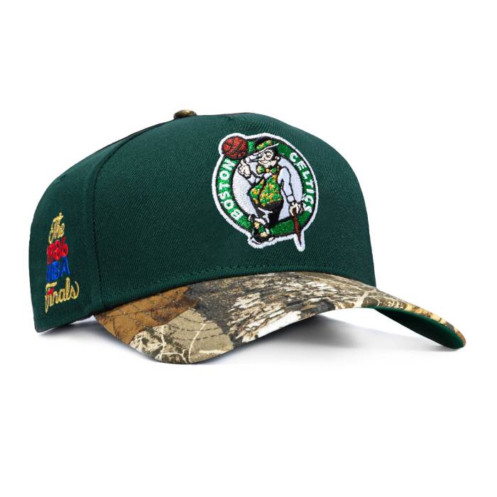 ニューエラ New Era 【 9Forty A-Frame Boston Celtics 1986 Nba Finals Patch Snapback Hat Men Green / Real Tree 】 ボストン セルティックス Snapback スナップバック バッグ メンズ green 緑・グリーン レアル|スニケス