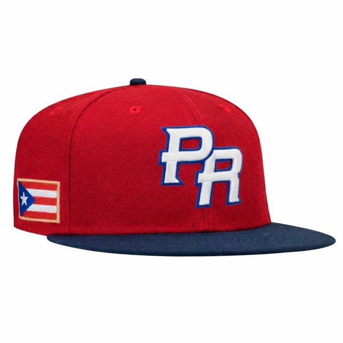ニューエラ New Era 【 Pre-Order 9Fifty Youth Puerto Rico 2026 World Baseball Classic Puerto Rico Flag Patch Snapback Hat Men Red / Royal 】 子供用 ベースボール クラシック Snapback スナップバック バッグ メンズ Red 赤・
