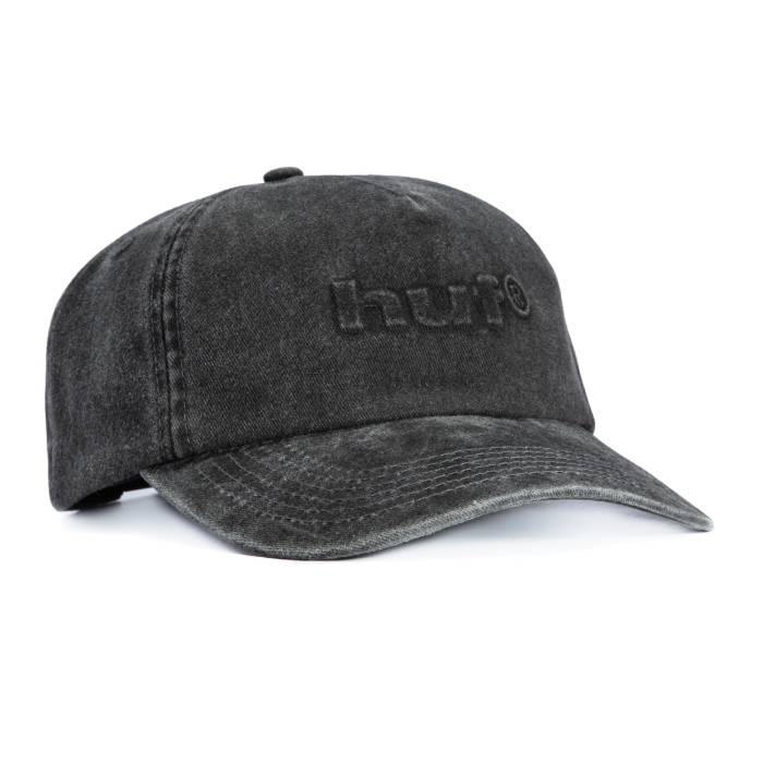 ハフ Huf 【 Pacific Wash Snapback Adjustable Hat Men Black 】 パシフィック Snapback スナップバック バッグ メンズ 黒色 ブラック|スニケス