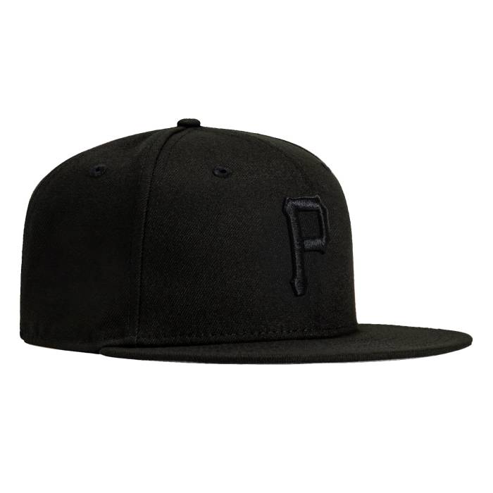 ニューエラ New Era 【 9Fifty Mlb Basic Pittsburgh Pirates Snapback Hat Men Black On Black 】 ピッツバーグ 海賊団 Snapback スナップバック バッグ メンズ 黒色 ブラック|スニケス