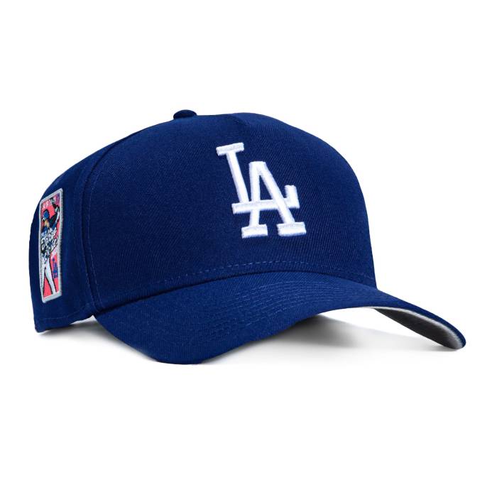 ニュー内鰓 New Era 【 9Forty A-Frame Los Angeles Dodgers 2025 Tokyo Series Ohtani Patch Snapback Hat Men Royal 】 ドジャース 続きもの Snapback スナップバック 御徒面子 メンズ