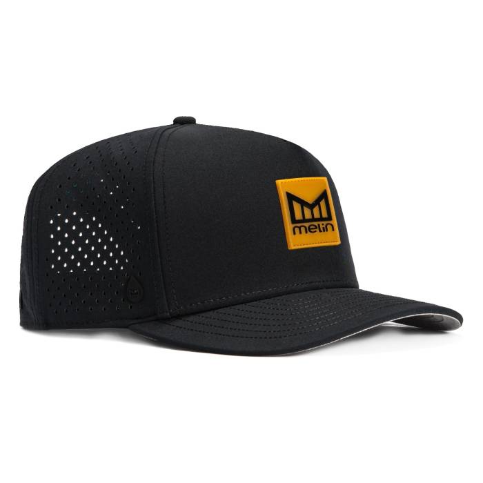 メリン Melin 【 Odysea Stacked Hydro Snapback Hat Men Black / Brown 】 Hydro ハイドロ Snapback スナップバック バッグ メンズ 黒色 ブラック 茶色 ブラウン|スニケス