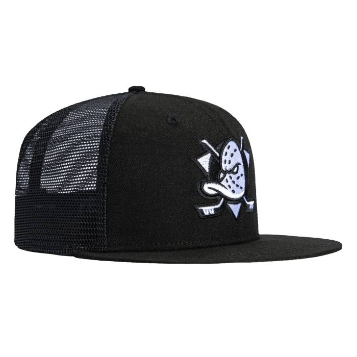 ニューエラ New Era 【 59Fifty Anaheim Ducks Trucker Hat Men Black / White 】 アナハイム ダックス トラッカー メンズ 黒色 ブラック 白色 ホワイト 14,892円
