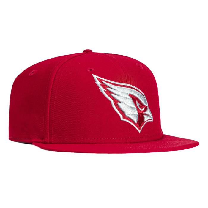 ニューエラ New Era 【 59Fifty Arizona Cardinals Hat Men Cardinal / Metallic Silver 】 アリゾナ カージナルス メンズ カーディナル Silver 銀色・シルバー|スニケス