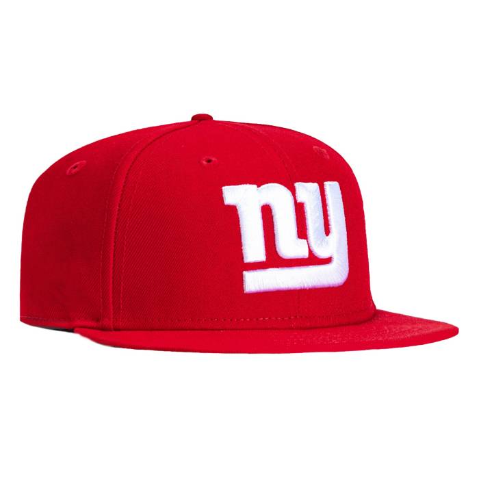 ニューエラ New Era 【 59Fifty New York Giants Hat Men Red / White 】 ジャイアンツ メンズ Red 赤・レッド 白色 ホワイト