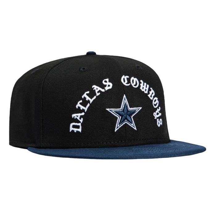 Dallas Cowboys 【 New Era 59Fifty Old English Arch Hat Men Black 】 メンズ 黒色 ブラック|スニケス