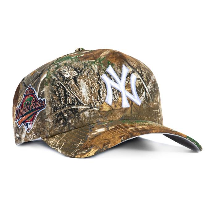ニューエラ New Era 【 9Forty A-Frame New York Yankees 1996 World Series Patch Snapback Hat Men Real Tree Camo 】 ヤンキース シリーズ Snapback スナップバック バッグ メンズ レアル カモ柄|スニケス