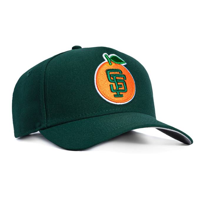 ニュー内鰓 New Era 【 9Forty A-Frame San Francisco Giants Orange Snapback Hat Men Green 】 ジャイアンツ orange 橙・オレンジ色 Snapback スナップバック 御徒面子 メンズ green 緑・緑であること