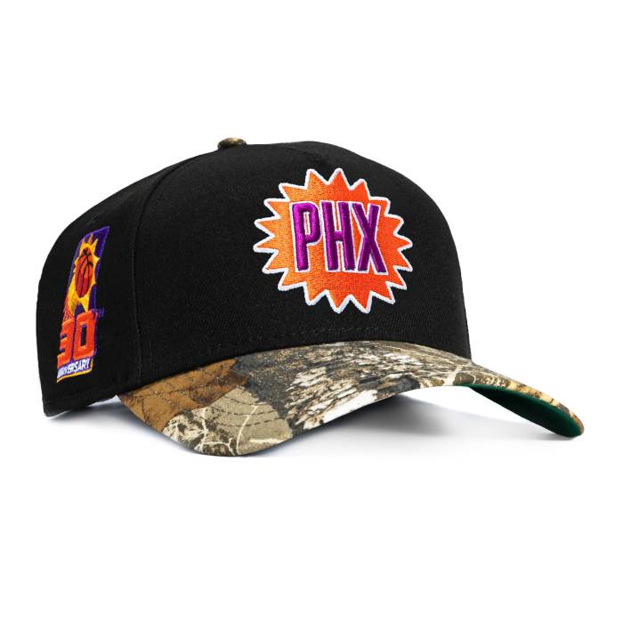 ニューエラ New Era 【 9Forty A-Frame Phoenix Suns 30Th Anniversary Patch 1968 Alternate Snapback Hat Men Black / Real Tree Camo 】 フェニックス サンズ Snapback スナップバック バッグ メンズ 黒色 ブラック レアル カモ|スニケス