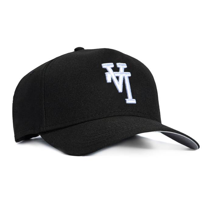 ニュー内鰓 New Era 【 9Forty A-Frame Los Angeles Dodgers Upside Down Snapback Hat Men Black / White 】 ドジャース 落ち込む Snapback スナップバック 御徒面子 メンズ 黒いこと 黒いこと 白いこと 白いこと