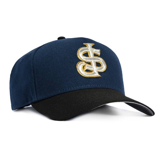 ニューエラ New Era 【 9Forty A-Frame San Jose Giants Snapback Hat Men Navy / Black 】 ジャイアンツ Snapback スナップバック バッグ メンズ 紺色 ネイビー 黒色 ブラック｜スニケス