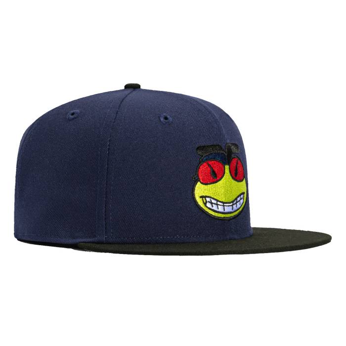 ニューエラ New Era 【 59Fifty Mascot Columbus Blue Jackets Stinger Hat Men Light Navy / Black 】 コロンバス 青色 ブルー メンズ 紺色 ネイビー 黒色 ブラック