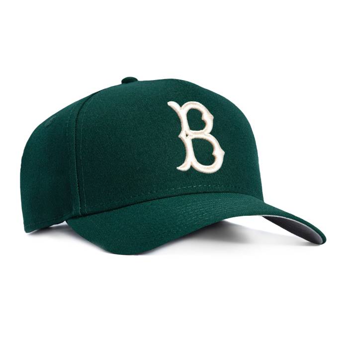 ニュー内鰓 New Era 【 9Forty A-Frame Brooklyn Dodgers Snapback Hat Men Green / Ivy 】 ブルックリン ドジャース Snapback スナップバック 御徒面子 メンズ green 緑・緑であること