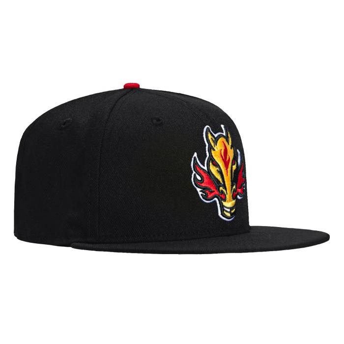 ニューエラ New Era 【 59Fifty Calgary Flames Blasty Hat Men Black 】 カルガリー フレームス メンズ 黒色 ブラック