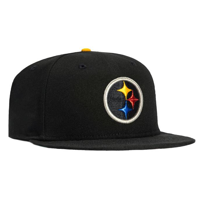 ニューエラ New Era 【 59Fifty Pittsburgh Steelers Blackout Hat Men Black 】 ピッツバーグ スティーラーズ メンズ 黒色 ブラック｜スニケス