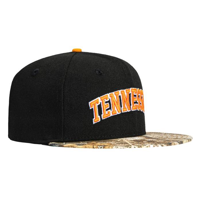 ニューエラ New Era 【 59Fifty Tennessee Vols Arch Hat Men Black / Real Tree Camo 】 テネシー メンズ 黒色 ブラック レアル カモ柄｜スニケス