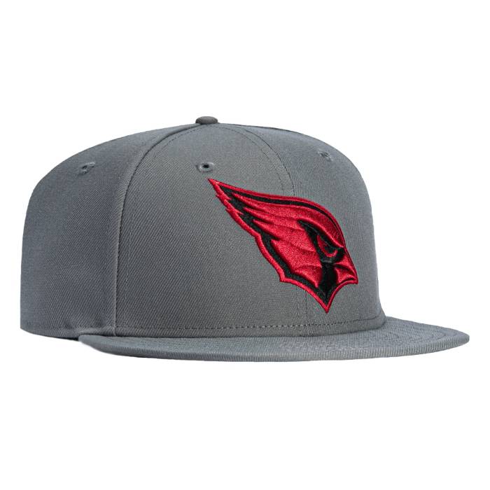 ニューエラ New Era 【 59Fifty Arizona Cardinals Hat Men Storm Gray / Cardinal / Black 】 アリゾナ カージナルス メンズ gray 灰色・グレー・グレイ カーディナル 黒色 ブラック｜スニケス