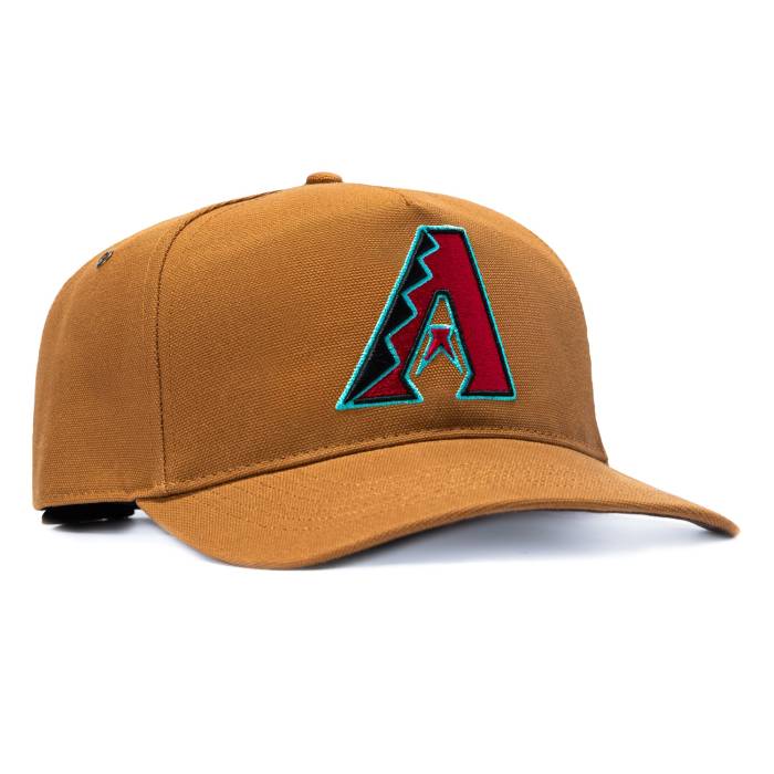 フォーティーセブンブランド 47 Brand 【 X Carhartt Hitch Arizona Diamondbacks Adjustable Snapback Hat Men Brown 】 アリゾナ 金剛石バックス Snapback スナップバック 御徒面子 メンズ 赤銅色 赤銅色