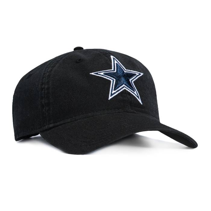 Dallas Cowboys 【 New Era 9Twenty  Strapback Hat Men Black / White 】 メンズ 黒色 ブラック 白色 ホワイト