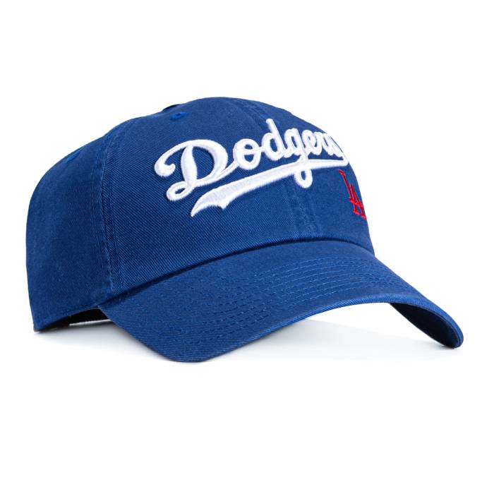 フォーティーセブンブランド 47 Brand 【 Men Royal 】 Cleanup?Los Angeles Dodgers Script?Adjustable Hat メンズ