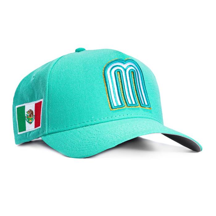 ニュー内鰓 New Era 【 9Forty A-Frame Mexico World Baseball Classic Mexico Flag Patch Snapback Hat Men Mnt / Mgd 】 メキシコ合衆国 野球 古典派音楽 Snapback スナップバック 御徒面子 メンズ
