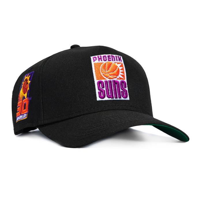 ニューエラ New Era 【 9Forty A-Frame Black Dome Phoenix Suns 30Th Anniversary Patch 1968 Snapback Hat Men Black 】 黒色 ブラック フェニックス サンズ Snapback スナップバック バッグ メンズ 黒色 ブラック|スニケス