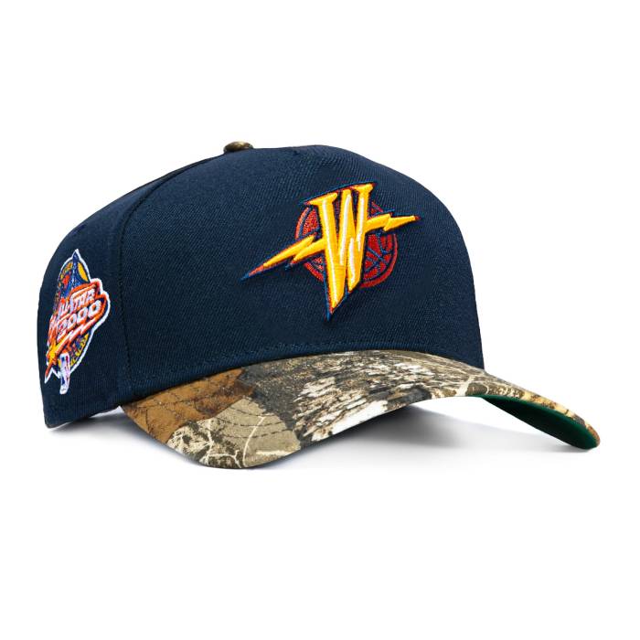 ニューエラ New Era 【 9Forty A-Frame Golden State Warriors 2000 All Star Game Patch Snapback Hat Men Navy / Real Tree Camo 】 State スケートボード ウォリアーズ Game ゲーム Snapback スナップバック バッグ メンズ 紺色｜スニケス 17,958円