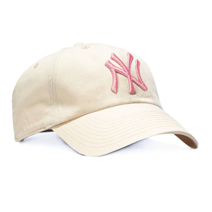フォーティーセブンブランド 47 Brand 【 Cleanup New York Yankees Strapback Hat Men Stone / Pink 】 ヤンキース メンズ pink ピンク
