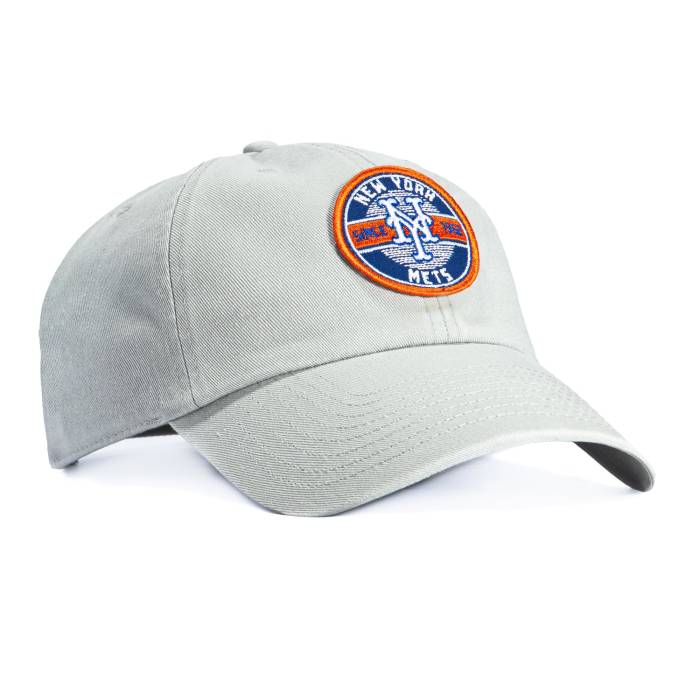 フォーティーセブンブランド 47 Brand 【 Cleanup New York Mets Circle Est. 1962 Patch Strapback Hat Men Grey 】 メッツ メンズ 灰色 グレー|スニケス