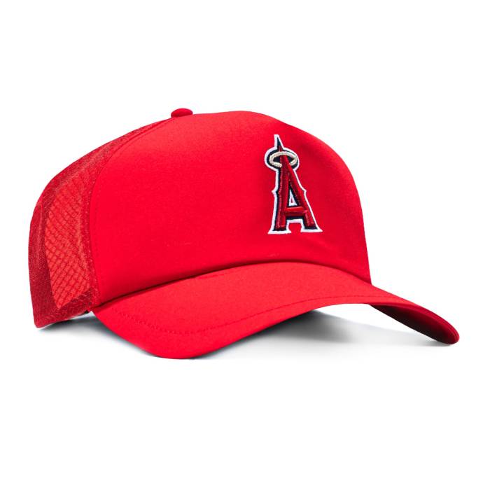 【★百貨店SALE★6/11真夜中2時迄】ニュー内鰓 New Era 【 9Forty Apex Los Angeles Angels 2026 Batting Practice Snapback Hat Men Red 】 angels エンジェルス 打撃 練習 Snapback スナップバック 御徒面子 メンズ Red 赤・赤いこと