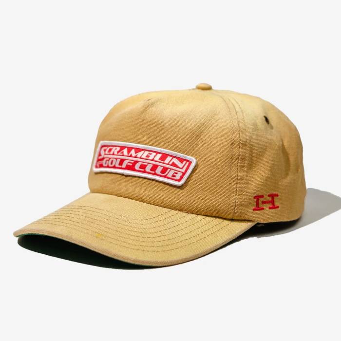 【★百貨店SALE★6/11真夜中2時迄】Devereux 【 X Hat Club Scramblin Snapback Hat Men Tan 】 野球クラブ Snapback スナップバック 御徒面子 メンズ
