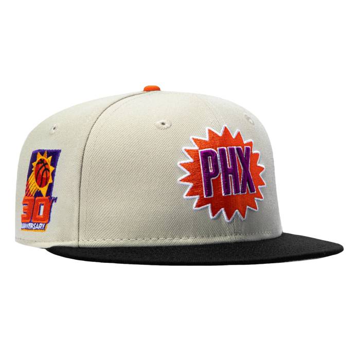 ニューエラ New Era 【 59Fifty Phoenix Suns 30Th Anniversary Patch Hat Men Stone / Black / Camo 】 フェニックス サンズ メンズ 黒色 ブラック カモ柄｜スニケス