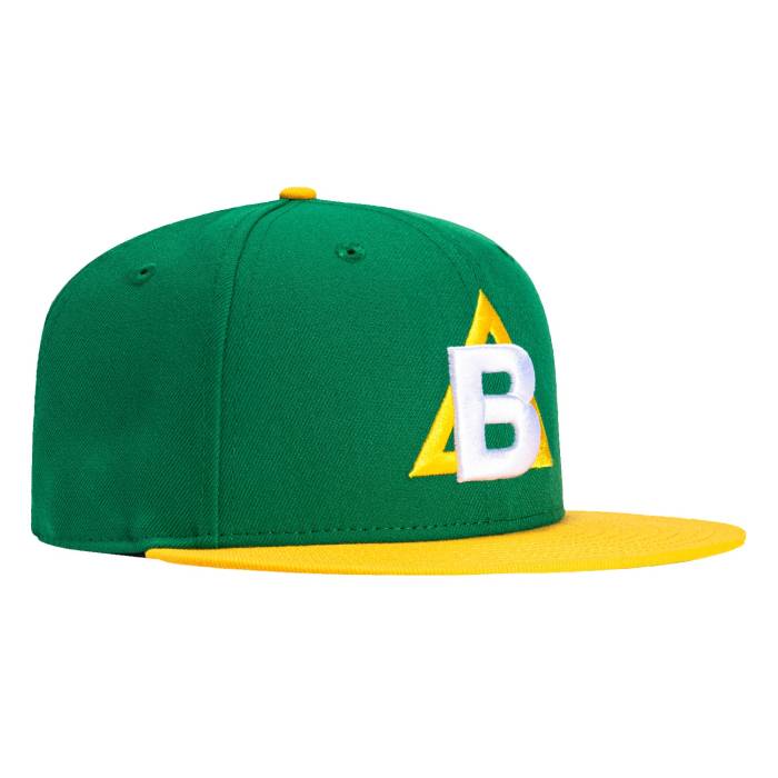 ニューエラ New Era 【 59Fifty Beaumont Gators Hat Men Kelly Green / Gold 】 ゲイターズ メンズ green 緑・グリーン ゴールド