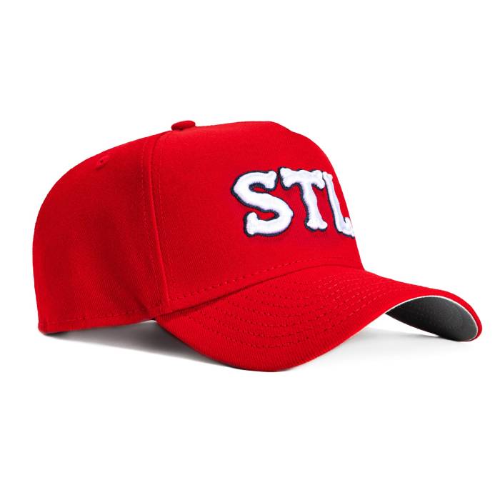 ニュー内鰓 New Era 【 9Forty A-Frame St Louis Cardinals Snapback Stl Hat Men Red 】 カージナルス Snapback スナップバック 御徒面子 メンズ Red 赤・赤いこと