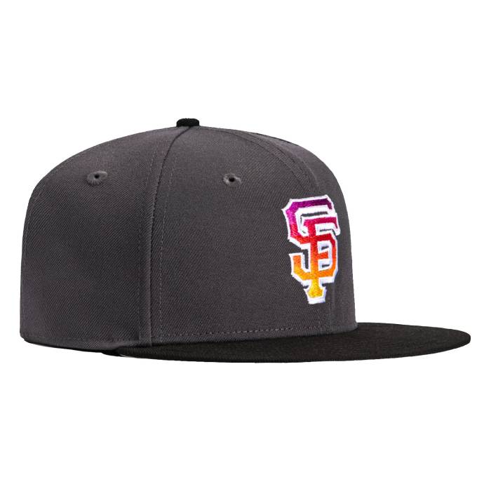 ニューエラ New Era 【 59Fifty San Francisco Giants Gradient Hat Men Graphite / Black 】 ジャイアンツ メンズ 黒色 ブラック|スニケス