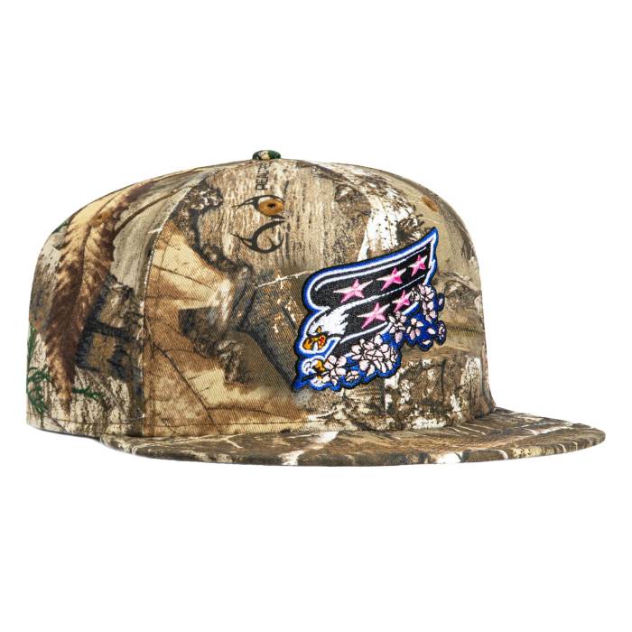 ニューエラ New Era 【 59Fifty Washington Capitals Blossom Hat Men Real Tree Camo 】 ワシントン キャピタルズ メンズ レアル カモ柄｜スニケス