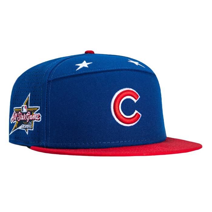 ニューエラ New Era 【 59Fifty Chicago Cubs 2025 All Star Game Patch Hat Men Royal / Red 】 シカゴ カブス Game ゲーム メンズ Red 赤・レッド