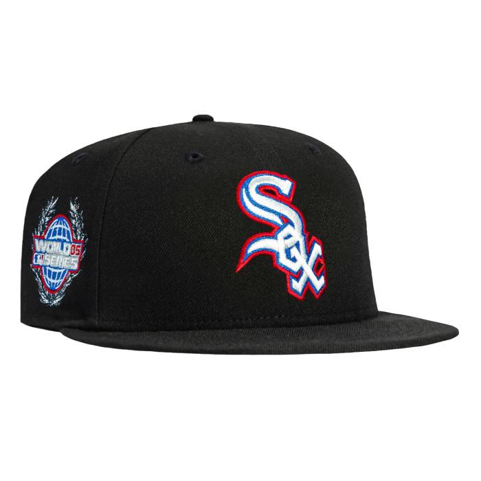ニューエラ New Era 【 59Fifty Chicago White Sox 2005 World Series Patch Hat Men Black / Ivy / Royal / Red 】 シカゴ 白色 ホワイト シリーズ メンズ 黒色 ブラック Red 赤・レッド｜スニケス
