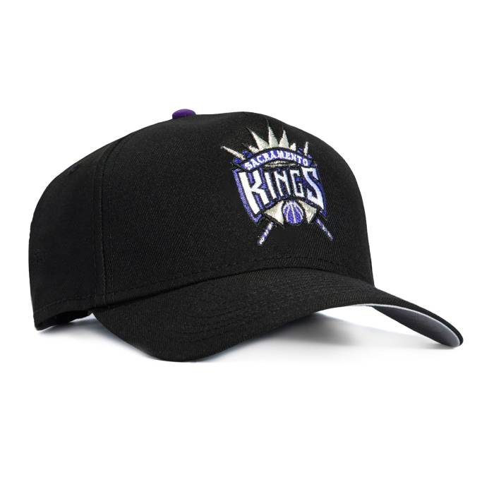 ニューエラ New Era 【 9Forty A-Frame Sacramento Kings 1994 Snapback Hat Men Black 】 サクラメント Kings キングス Snapback スナップバック バッグ メンズ 黒色 ブラック|スニケス