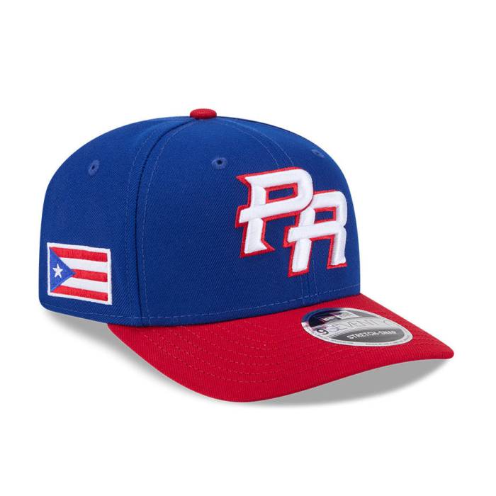 ニューエラ New Era 【 9Seventy Puerto Rico 2026 World Baseball Classic Puerto Rico Flag Snapback Hat Men Royal / Red 】 ベースボール クラシック Snapback スナップバック バッグ メンズ Red 赤・レッド|スニケス