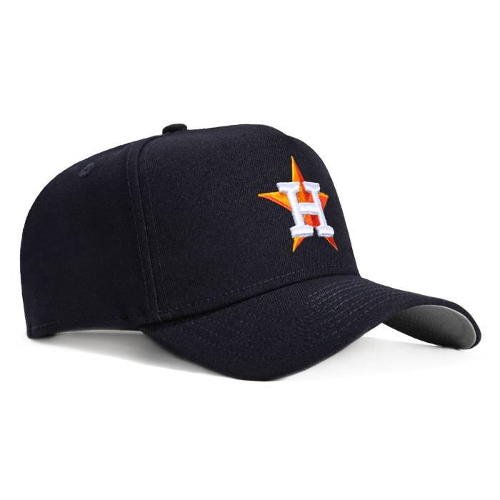 ニュー内鰓 New Era 【 9Forty A-Frame Houston Astros Snapback Home Hat Men Navy 】 ヒューストン アストロズ Snapback スナップバック 御徒面子 メンズ 紺色 米国海軍