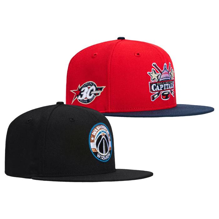 ニューエラ New Era 【 59Fifty Nba X Nhl Crossover Washington Pack Men Multi-Color 】 ワシントン メンズ
