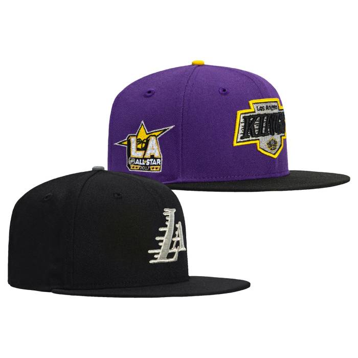 ニューエラ New Era 【 59Fifty Nba X Nhl Crossover Los Angeles Pack Men Multi-Color 】 メンズ