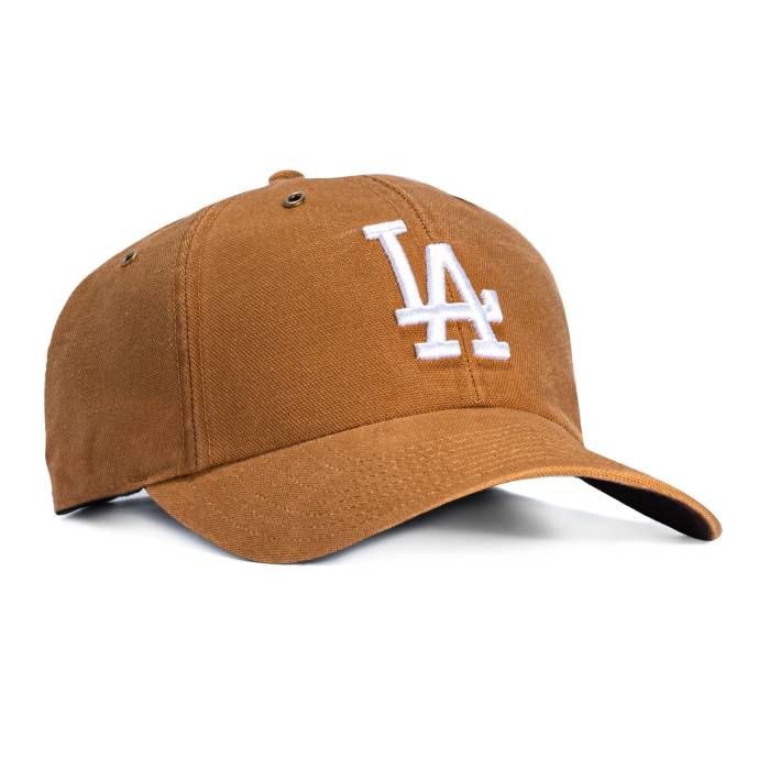 フォーティーセブンブランド 47 Brand 【 X Carhartt Cleanup Los Angeles Dodgers Adjustable Hat Men Brown 】 ドジャース メンズ 赤銅色 赤銅色