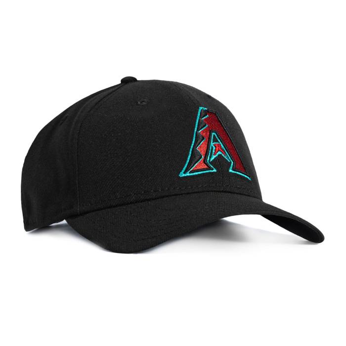 ニューエラ New Era 【 39Thirty Youth Arizona Diamondbacks A Stretch Hat Men Black 】 子供用 アリゾナ ダイヤモンドバックス メンズ 黒色 ブラック｜スニケス