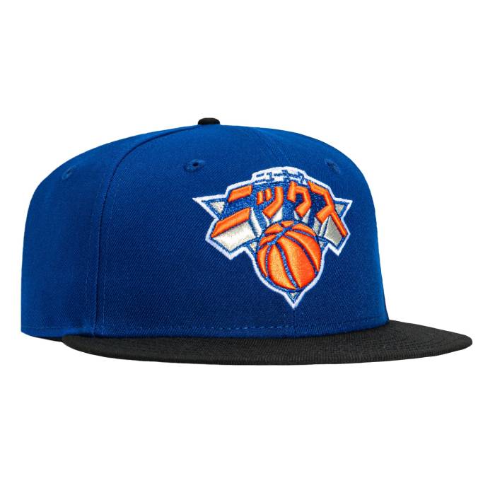 ニューエラ New Era 【 59Fifty New York Knicks Hyperfly Hat Men Royal / Black 】 ニックス メンズ 黒色 ブラック｜スニケス